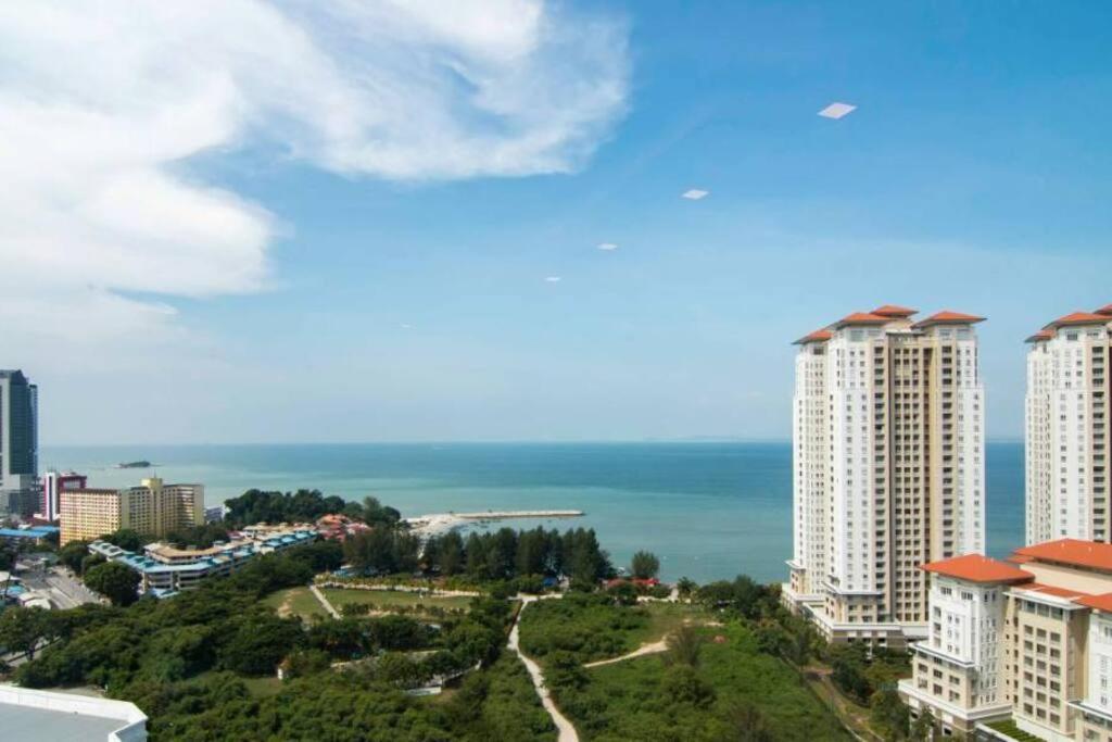 Jazz 313 Cosy 2-Bedroom Suite With Pool & Seaview Bagan Jermal Ngoại thất bức ảnh